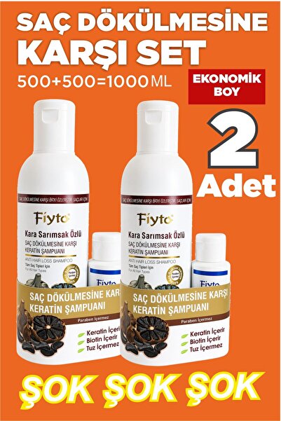 DermaDerm Laboratories Fiyto Anti-Hair Loss Black Garlic Extract Shampoo 500 ...