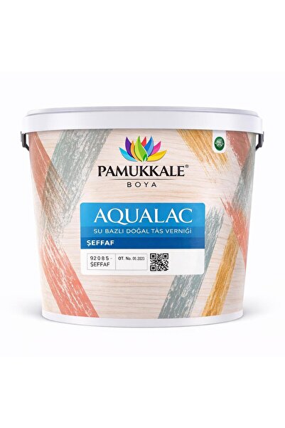 Pamukkale Aqualac Doğal Taş Vernik Su Bazlı 0.75 Lt Şeffaf
