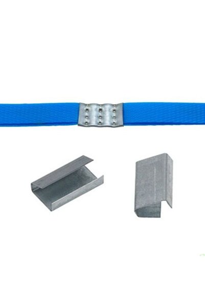 Dalpak Ambalaj 12 mm 400 Metre Kırmızı Pet Çember (Polyester / PET Şerit ) + 250 Adet Sac Toka