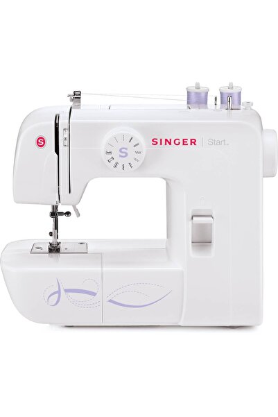 SİNGER 1306 Light Weight Portable Sewing Machine for Beginners, 6 Built-in St...