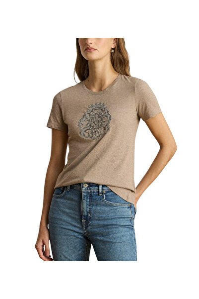 Ralph Lauren Γυναικείο Katlin T-shirt Μπεζ 200980286001-BEIGE HTR