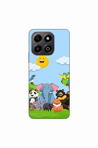 OEM Husa compatibila cu Honor X6b Silicon Gel Tpu Model Prietenii Junglei