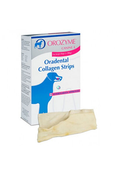 Orozyme Large Collagen Strips Κοκαλάκια για Στοματική Υγιεινή 7τμχ