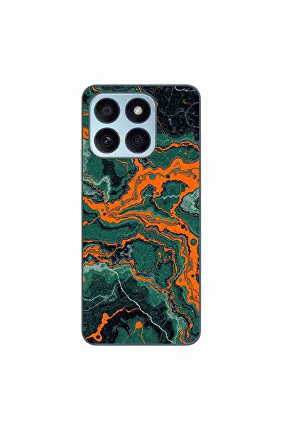 OEM Husa compatibila cu Honor X8b Silicon Gel Tpu Model Soft Jade Marble