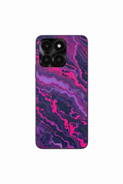 OEM Husa compatibila cu Honor X6a Silicon Gel Tpu Model Midnight Rose Marble