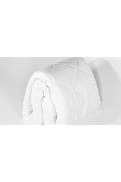 YONCA SLEEP لحاف إيكوكيلت مزدوج الألياف 195x215 سم أبيض