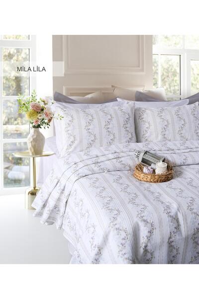 İyi Geceler İstanbul طقم بيكيه مزدوج من القطن 100% ماركة إيلييت ميلا 210X230
