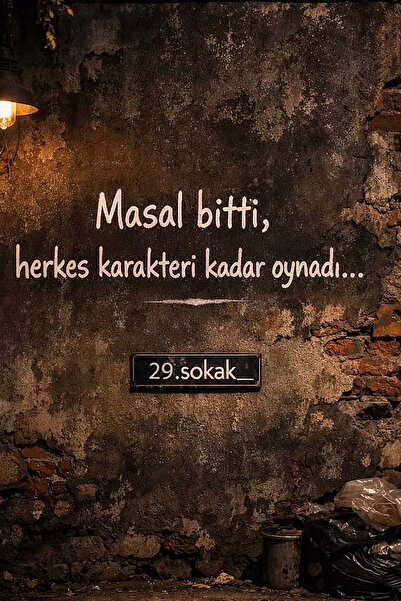 Hayal Poster masal bitti Retro Ahşap Poster 20x30