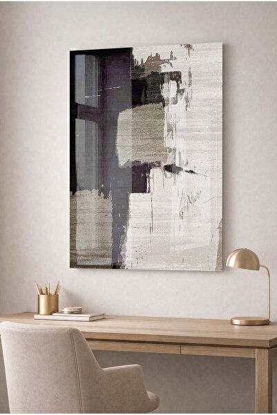 Zevahir Mobilya Dekorasyon Tablou decorativ abstract din sticlă temperată, cu...