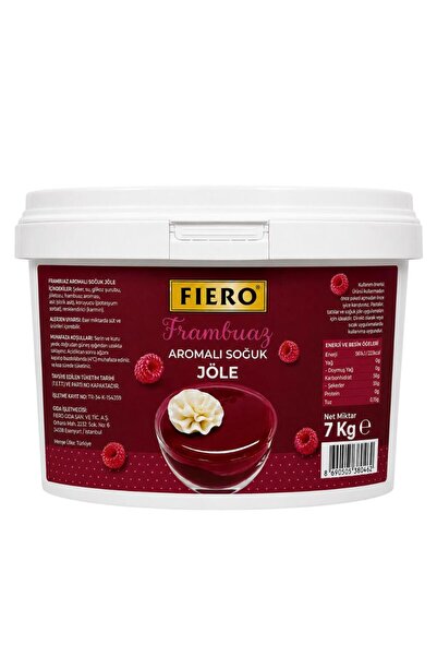 Fıero Soğuk Jöle Frambuazlı 7 KG – Pasta, Cheesecake ve Tatlılar İçin Profesy...