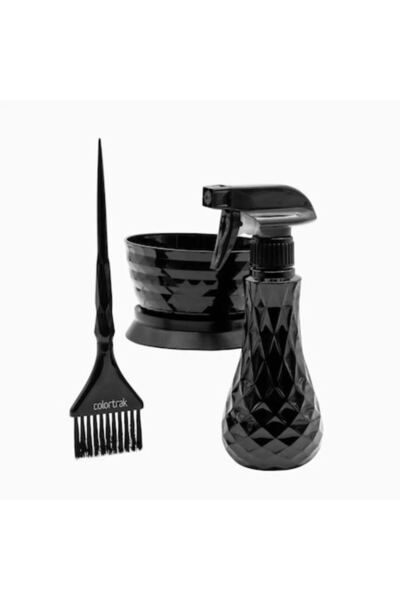 Colortrak Set de vopsire Black Diamonds, pensulă de 5cm, atomizor de 300ml, b...