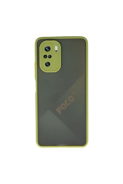 OEM Xiaomi Poco F3 Case Montreal Silicone Cover - Light Green