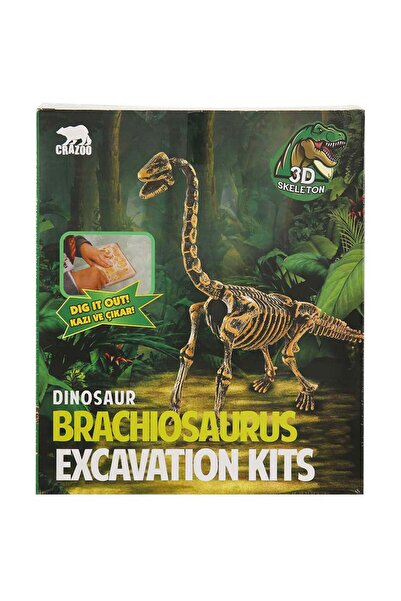 3D Skeleton Kit arheologic, 3D Skeleton, Sapa si descopera un Brachiosaurus
