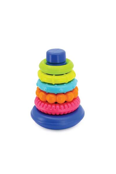 B Kid's Jucarie bebelusi, B Kids, Piramida cu 5 inele