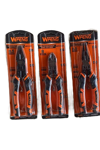 Hesaplı Hırdavat wfeng Pense Kargaburnu yankeski cok amaçlı 3lü