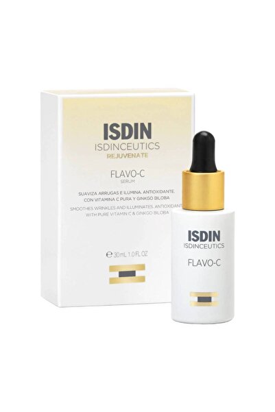 ISDIN Ισχυρός Αντιοξειδωτικός Ορός με Βιταμίνη C Γκίνγκο Μπιλόμπα Flavo-C 30 ml