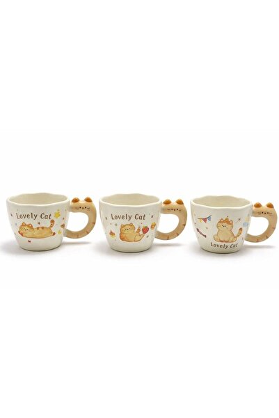 Mestore 3D Cat Figured Mug Cup Alk5036