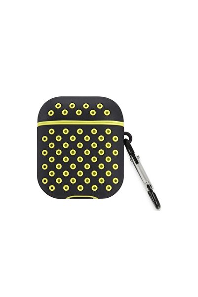 atastore2017 Airpods 3 (3rd generation) Sports Perforated Case - Black-yellow