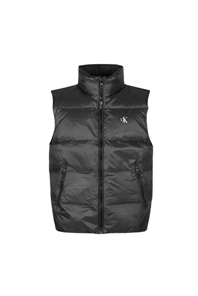 Calvin Klein Vestă matlasată cu puf, fără mâneci, pentru bărbați, XXL