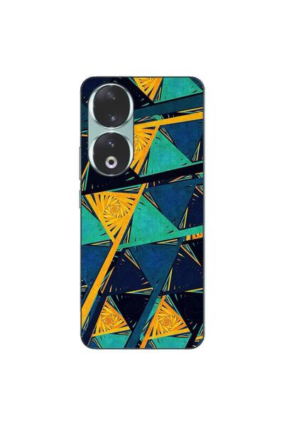 OEM Husa compatibila cu Honor 90 5G Silicon Gel Tpu Model Abstract Prism