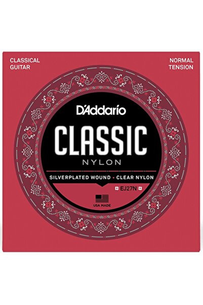 Daddario EJ27N Nylon Student Classical Guitar String - Normal Tension