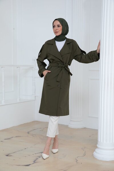 PORTERCLASSIC WEATHER TRENCH COAT カーキ 2 Khaki Trench Coats 🧥 40-80% off! | Timeless Elegance - 2026