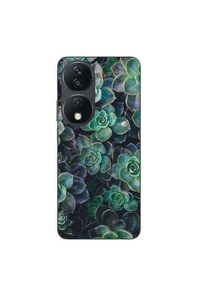 OEM Husa compatibila cu Honor X7b Silicon Gel Tpu Model Flori de Stanca