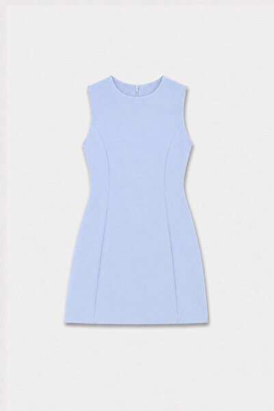 Antioch Μίνι γυναικείο φόρεμα Baby Blue