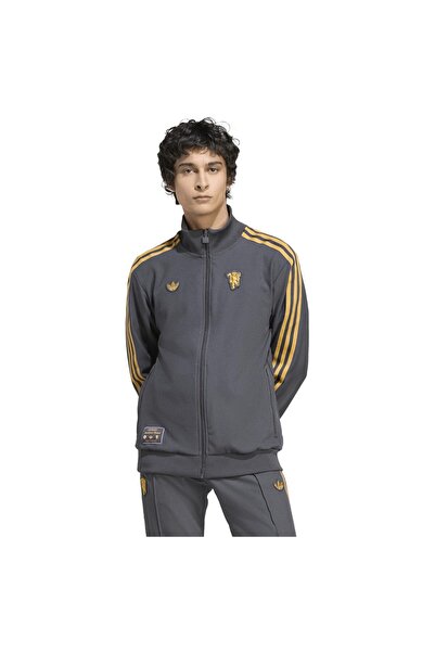 adidas Ανδρική Ζακέτα Φόρμας Μάντσεστερ Γιουνάιτεντ με Σχέδιο Εικόνων Περιοχή...