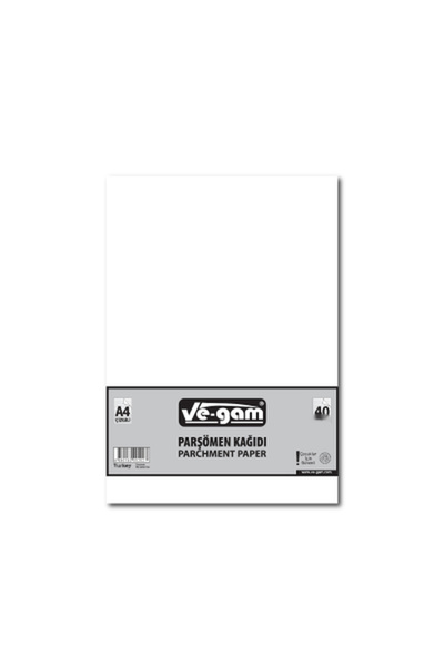 Go İthalat Technical Drawing Parchment Paper A4 40 Sheets Unlined Sketch Trac...