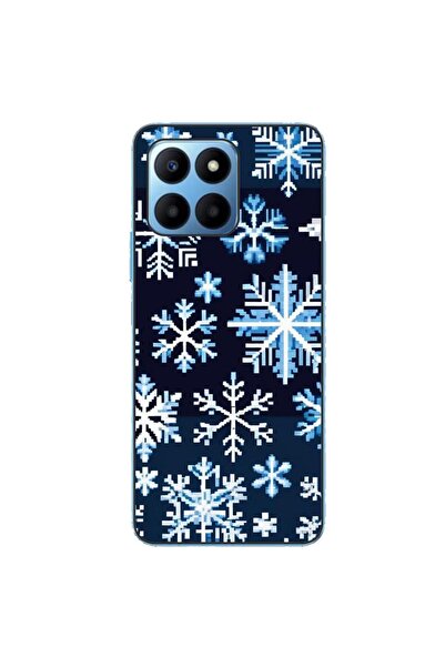 OEM Case compatible with Honor 70 Lite Silicone Gel Tpu Pattern Pixel Art Sno...