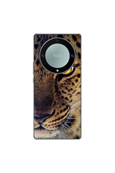 OEM Θήκη συμβατή με Honor Magic 5 Lite από σιλικόνη gel TPU με σχέδιο λεοπάρδ...