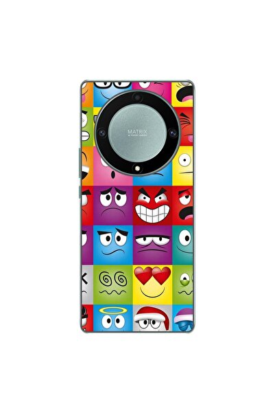 OEM Husa compatibila cu Honor Magic 5 Lite Silicon Gel Tpu Model Funny Faces