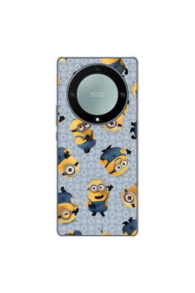 OEM Husa compatibila cu Honor Magic 5 Lite Silicon Gel Tpu Model Pattern Minioni