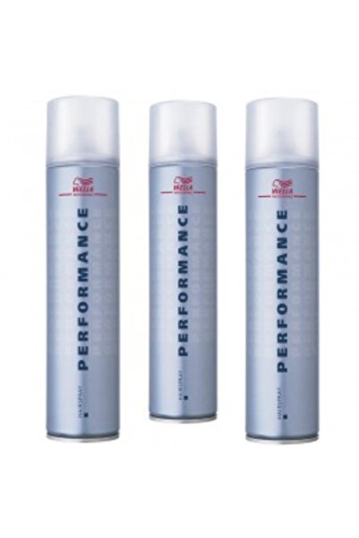 Wella Professionals Pachet 3 x Fixativ cu Fixare Medie - Performance Strong H...