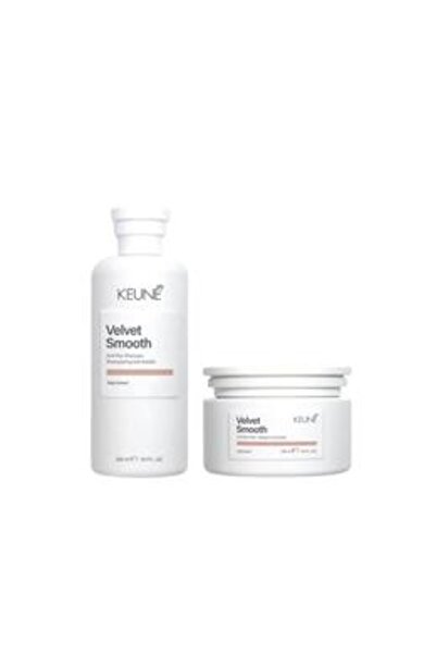 Keune Anti-Frizz Hair Pack - Velvet Smooth Anti-Frizz: Shampoo 300 ml, Mask 2...