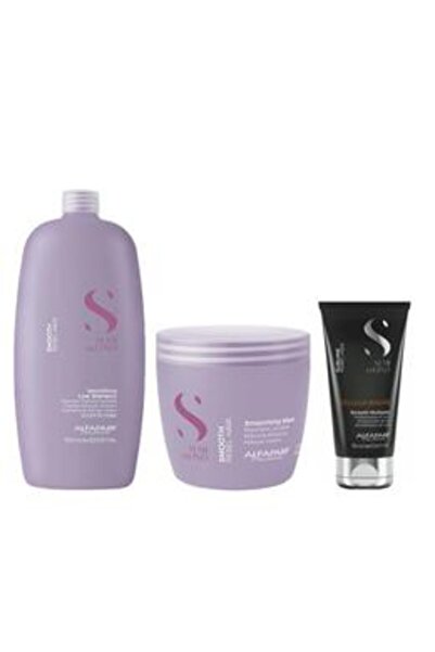 Alfaparf Milano Pachet pentru Netezire - Semi Di Lino Smoothing: Sampon 1000 ...