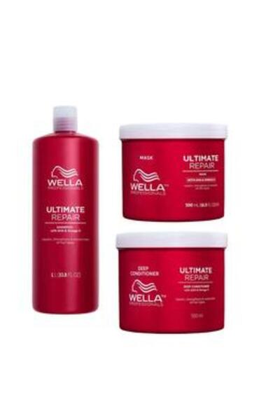 Wella Professionals Pachet Reparator cu AHA & Omega 9 pentru Par Deteriorat -...