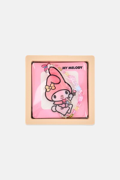 SANRIO مشبك شعر ماي ميلودي للبنات مع زخارف، متعدد الألوان