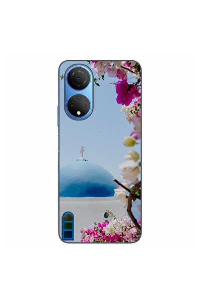 OEM Husa compatibila cu Honor X7 Silicon Gel Tpu Model Grecia Santorini