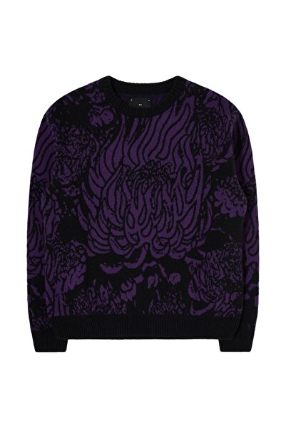 Edwin Mens Knitted All-Over Print Sweater M