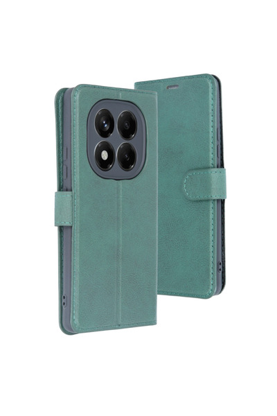 UnDePlus Xiaomi Redmi Note 15 Pro 5G Kılıf Deri Deluxe Cüzdanlı Kapaklı Case