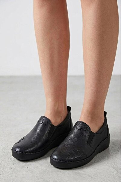PİSAGOR Ps-44404 Genuine Leather Women's Orthopedic Shoes