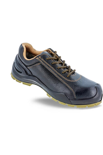 Dalgeco Evia safety shoes, with composite toe cap, Leather , black, S3