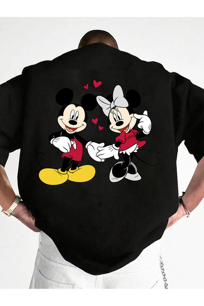 SAUDI DISNEYLAND disneyland Men and Women's 100% Cotton T-Shirt - Oversized C...