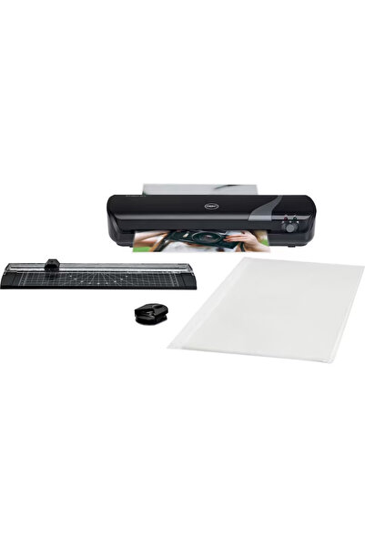 GBC SET DE CREAȚIE NEGRU 4-ÎN-1, LAMINATOR INSPIRE+ A4, TRIMMER, APARAT DE RO...