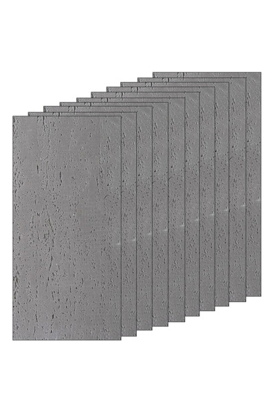 Teno 5 Teno® exterior panels, cement look, waterproof, fire-resistant, 3.6 sq...