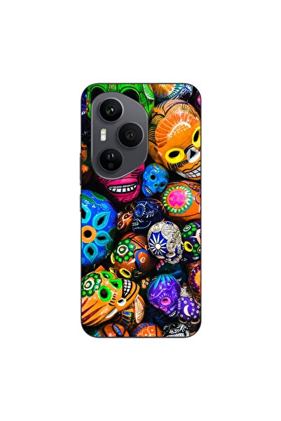 OEM Husa compatibila cu Honor 400 Pro Silicon Gel Tpu Model Halloween Cranii ...