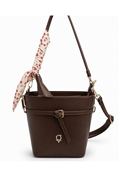 Berlin bags Γυναικεία τσάντα ώμου μοντέλου Kevın Shawl Detail με διπλή λαβή κ...