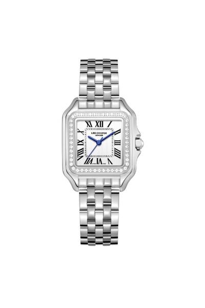 Lee Cooper Women's 3H Silver Dial Watch - LC08398.330